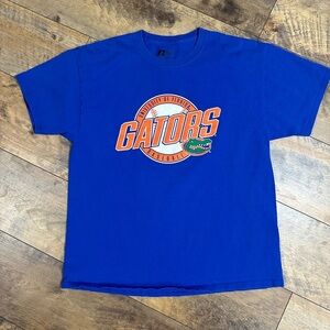 Russell Athletic University of Florida Gators Baseball T-Shirt, Size XL